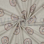 JERSEY MELANGE GLITTER DONUTS ECRU MELANGE (thumbnail) #2