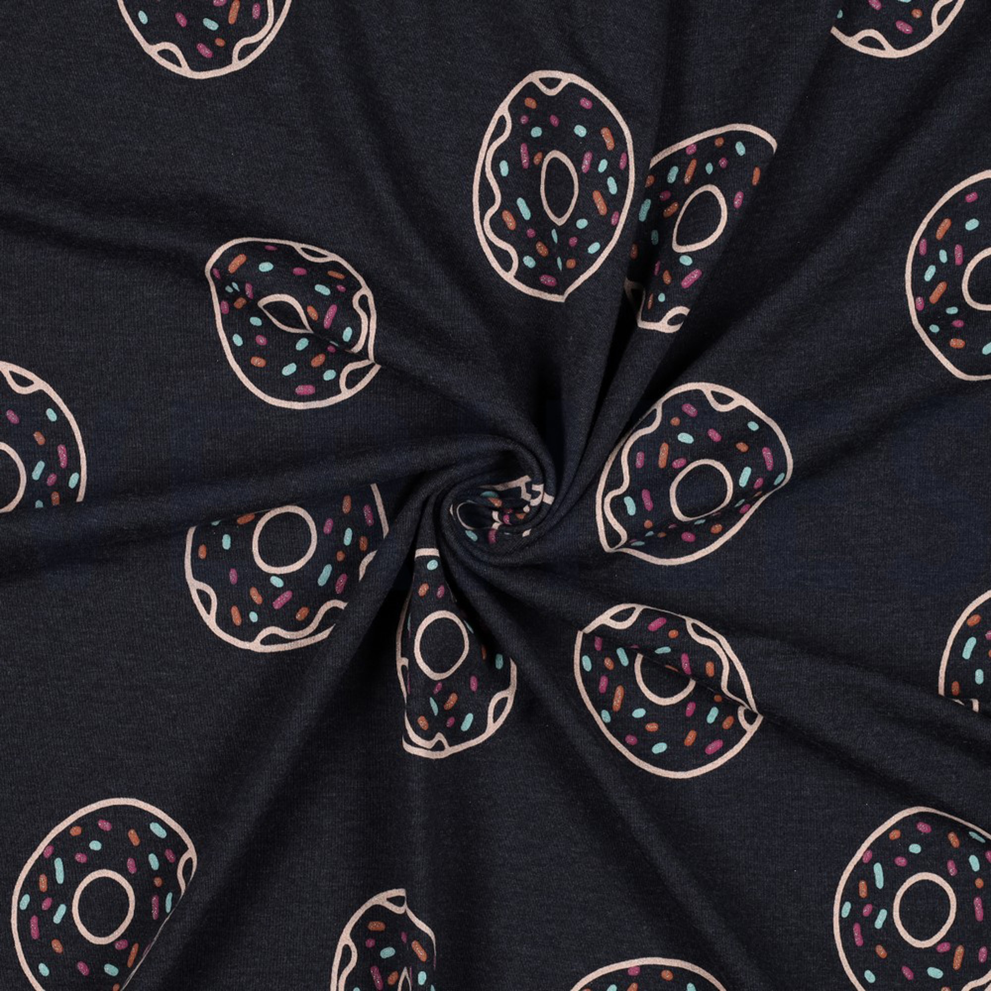 JERSEY MELANGE GLITTER DONUTS INDIGO MELANGE (high resolution) #2