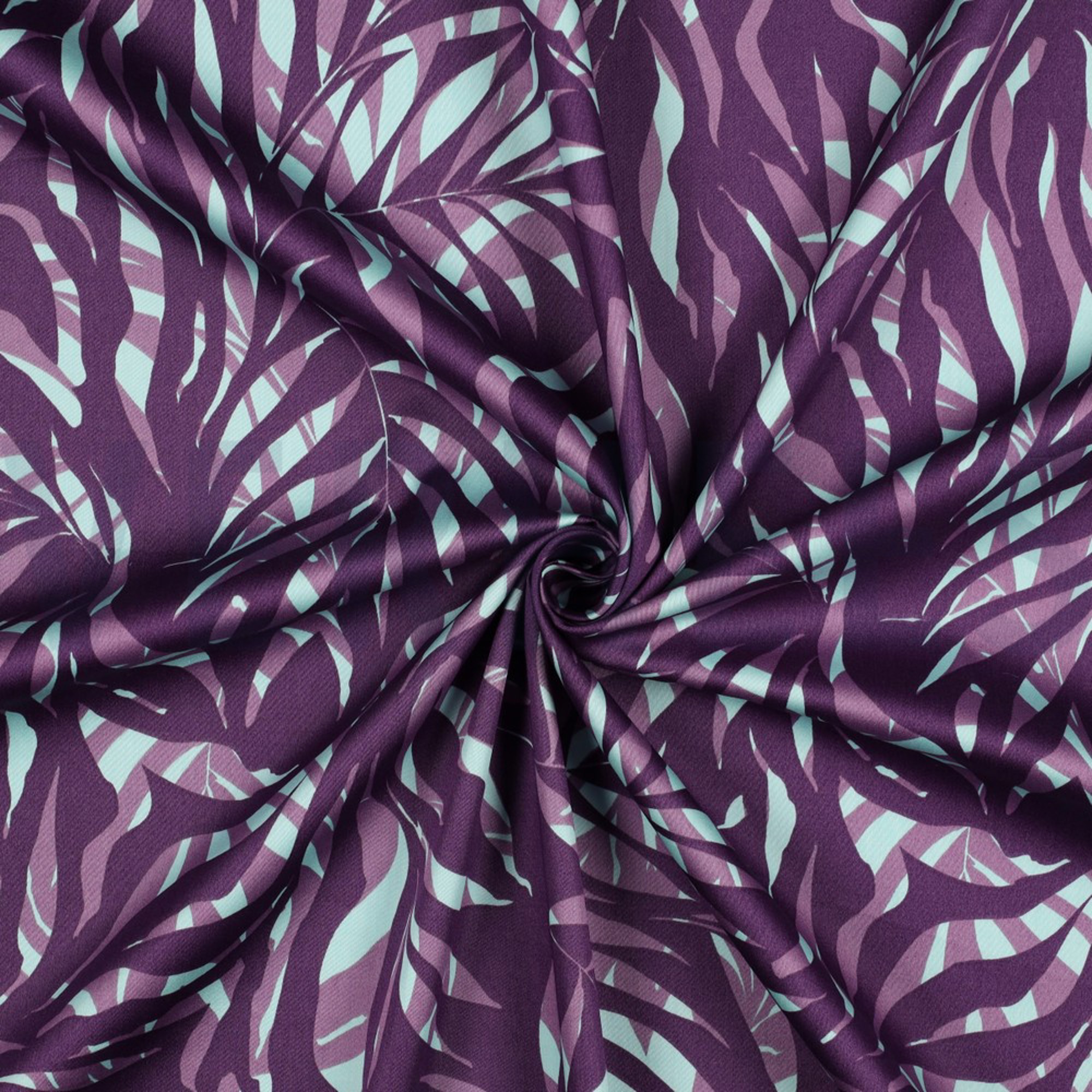 COTTON SATIN LEAVES PURPLE (high resolution) #2