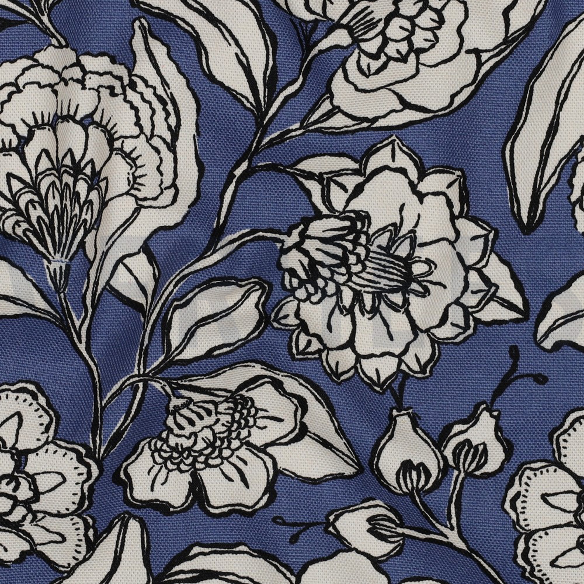 CANVAS FLOWERS BLUE (high resolution) #2