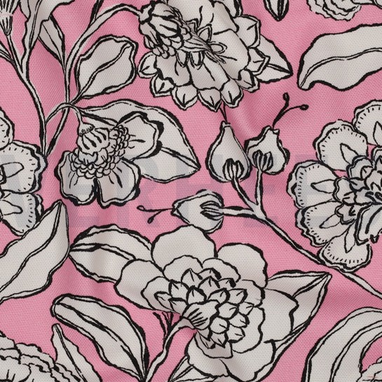 CANVAS BLUMEN ROSA #7