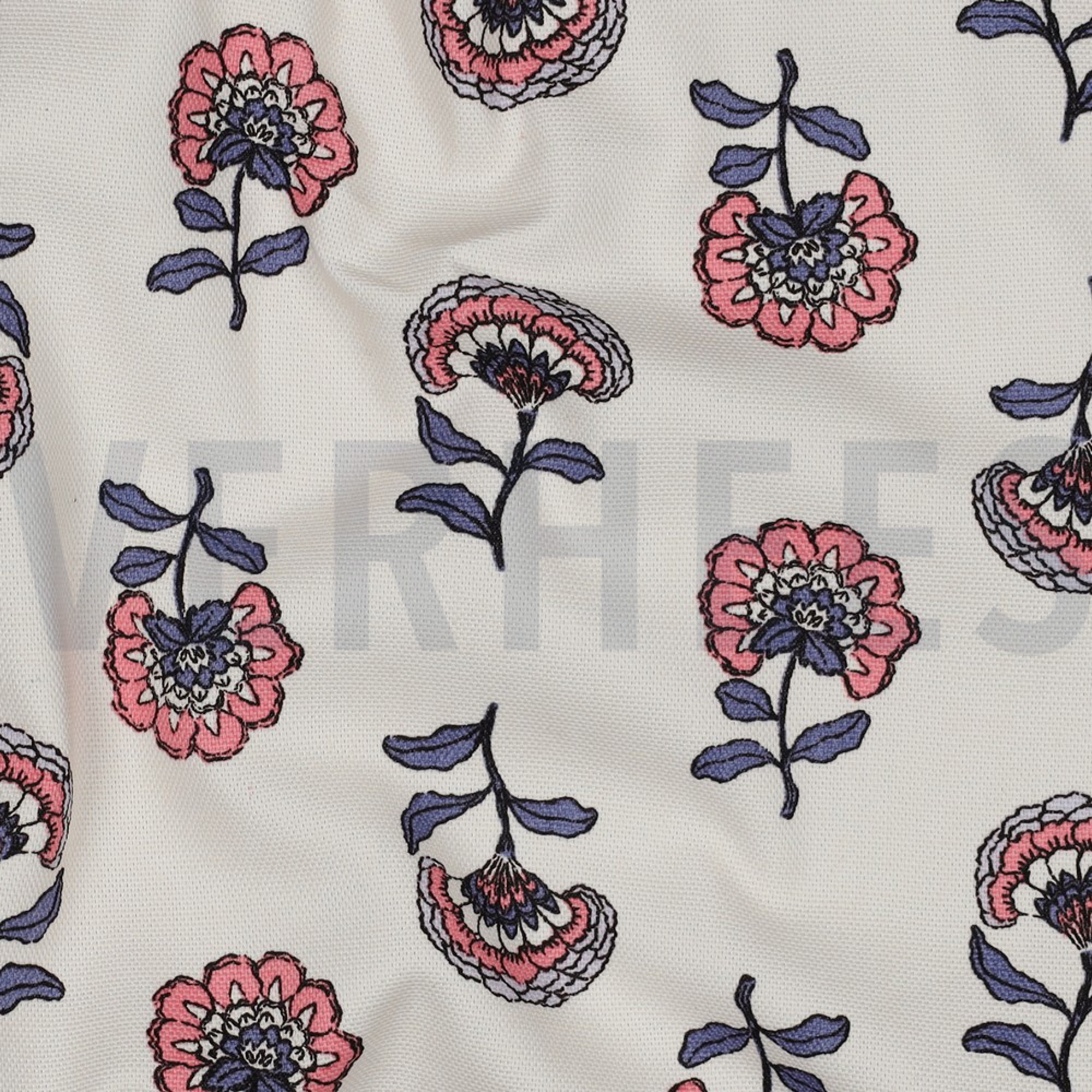 CANVAS FLOWERS BLUE/LIGHT PINK (high resolution) #2