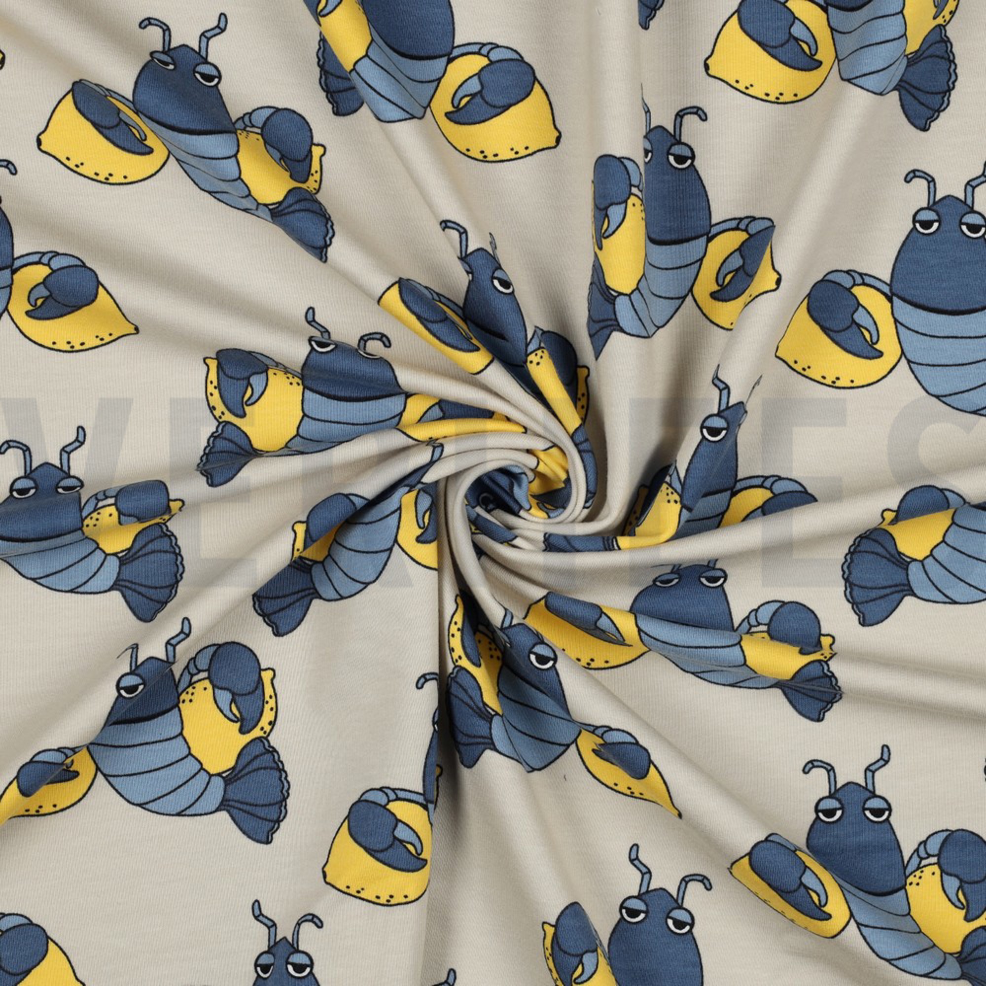 FRENCH TERRY COOL LOBSTERS SAND (high resolution) #2