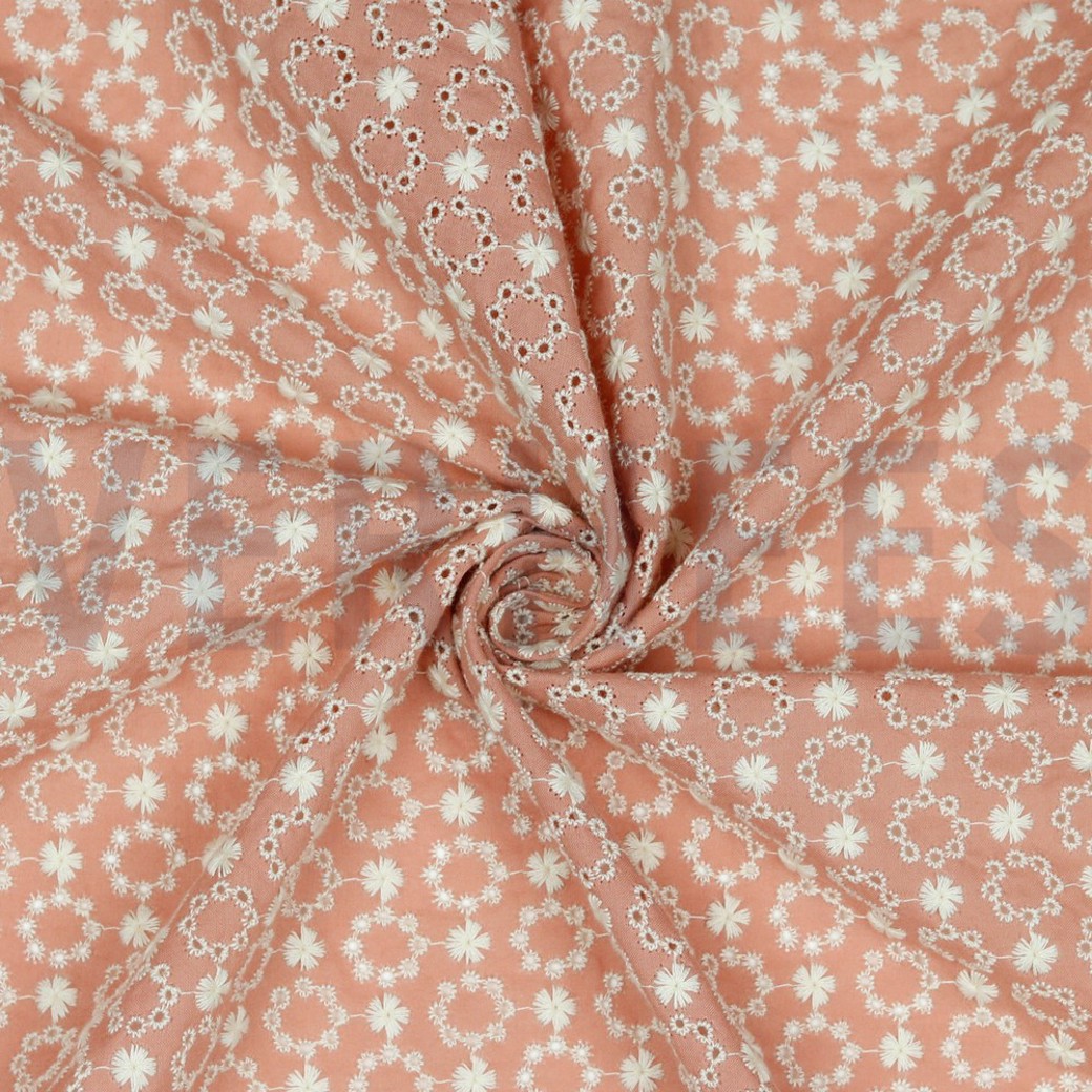 COTTON EMBROIDERY ROSE #2