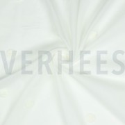 COTTON VOILE DOTS WHITE / WHITE (thumbnail) #2