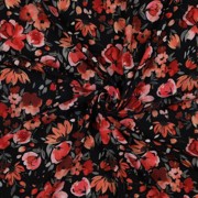 VISCOSE LUREX DIGITAL FLOWERS BLACK (thumbnail) #2