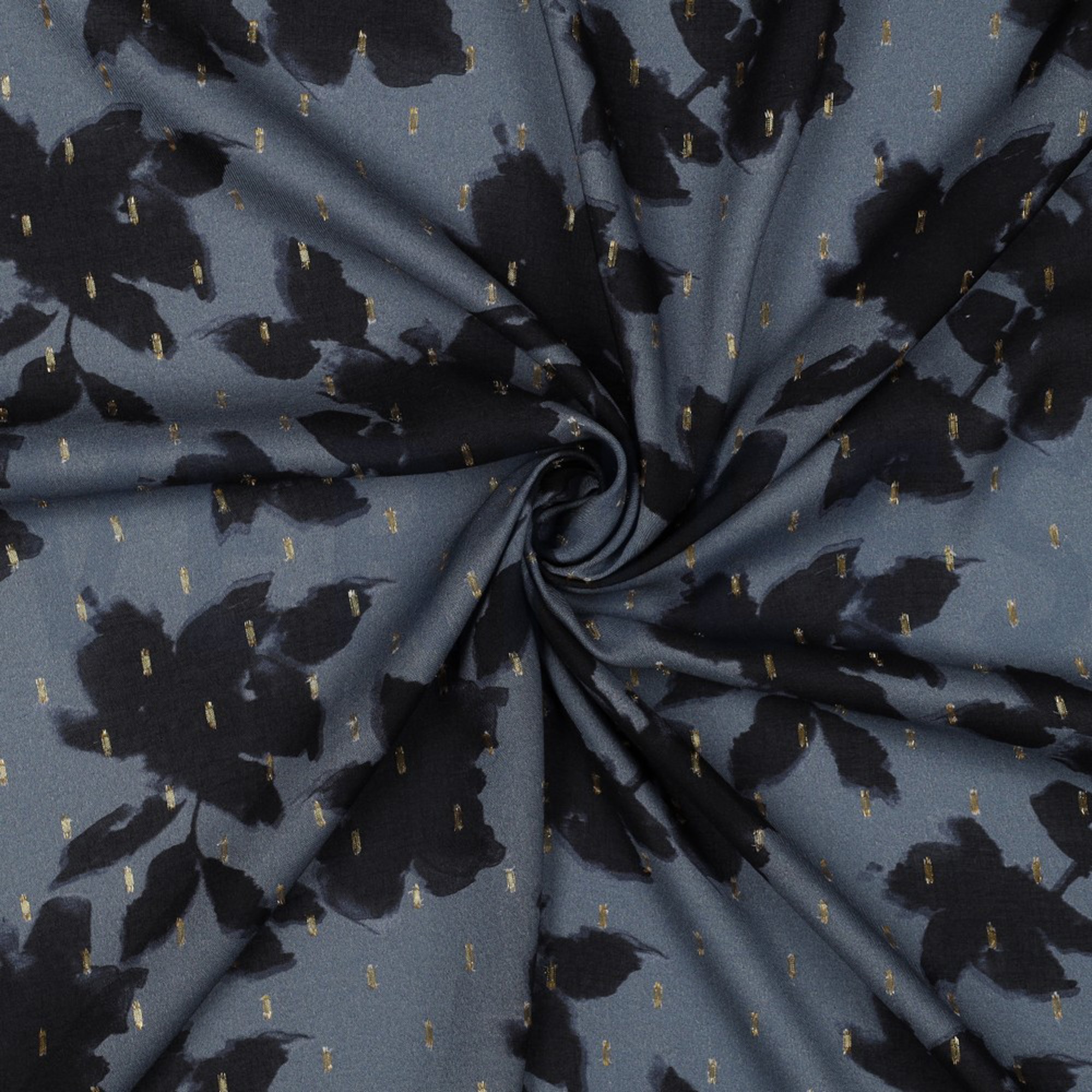VISCOSE LUREX DIGITAL FLOWERS BLUE (high resolution) #2