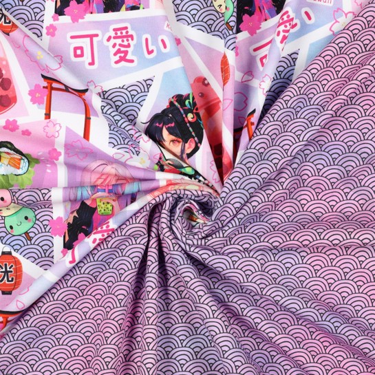 JERSEY DIGITAL MANGA PURPLE #7