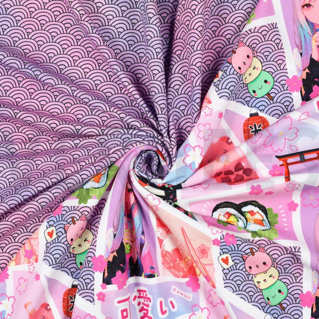 JERSEY DIGITAL MANGA PURPLE #2