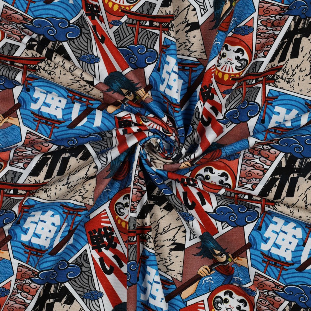 JERSEY DIGITAL MANGA MULTICOLOUR #2