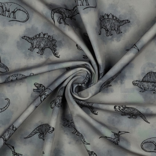 SOFTSHELL DIGITAL DINOSAURS GREY #7