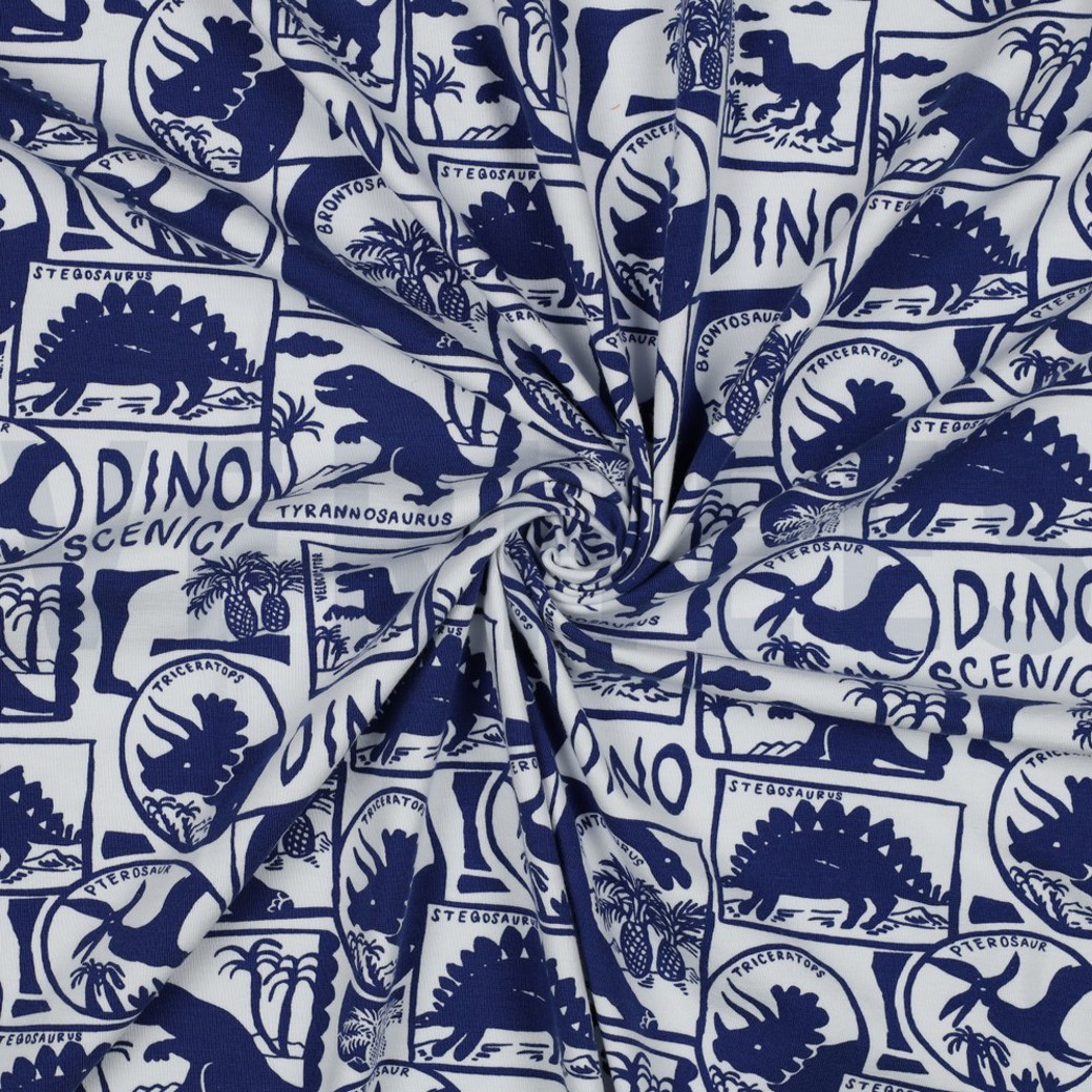 JERSEY DINO SCENIC COBALT #2