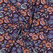 JERSEY FLOWERS DARK PURPLE (thumbnail) #2