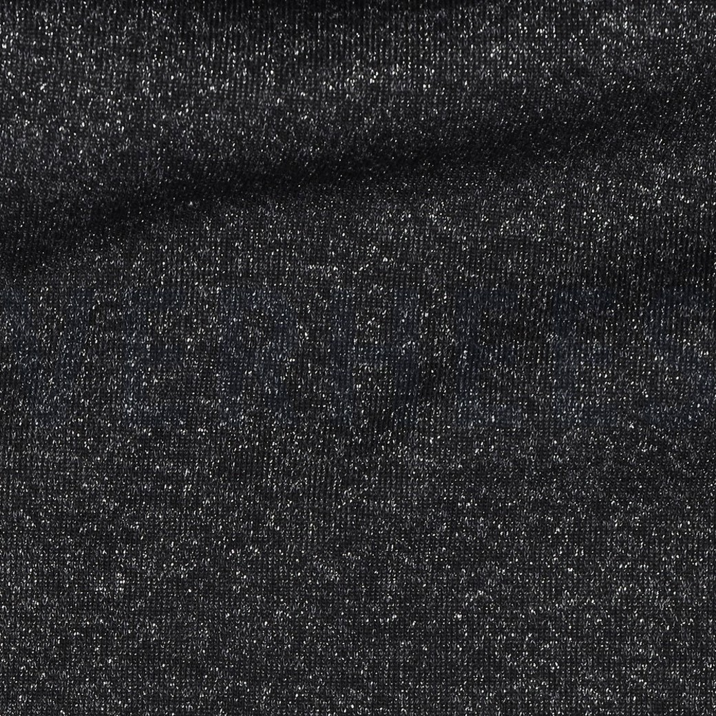 SWEAT LUREX BLACK SILVER #2