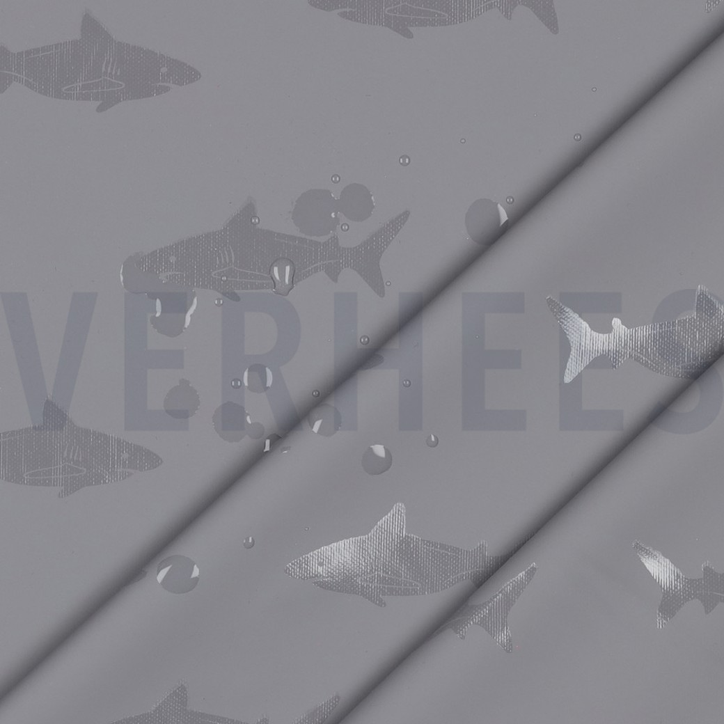 RAINCOAT SHARK GREY #2