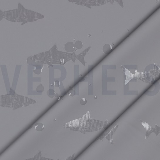 RAINCOAT SHARK GREY #7