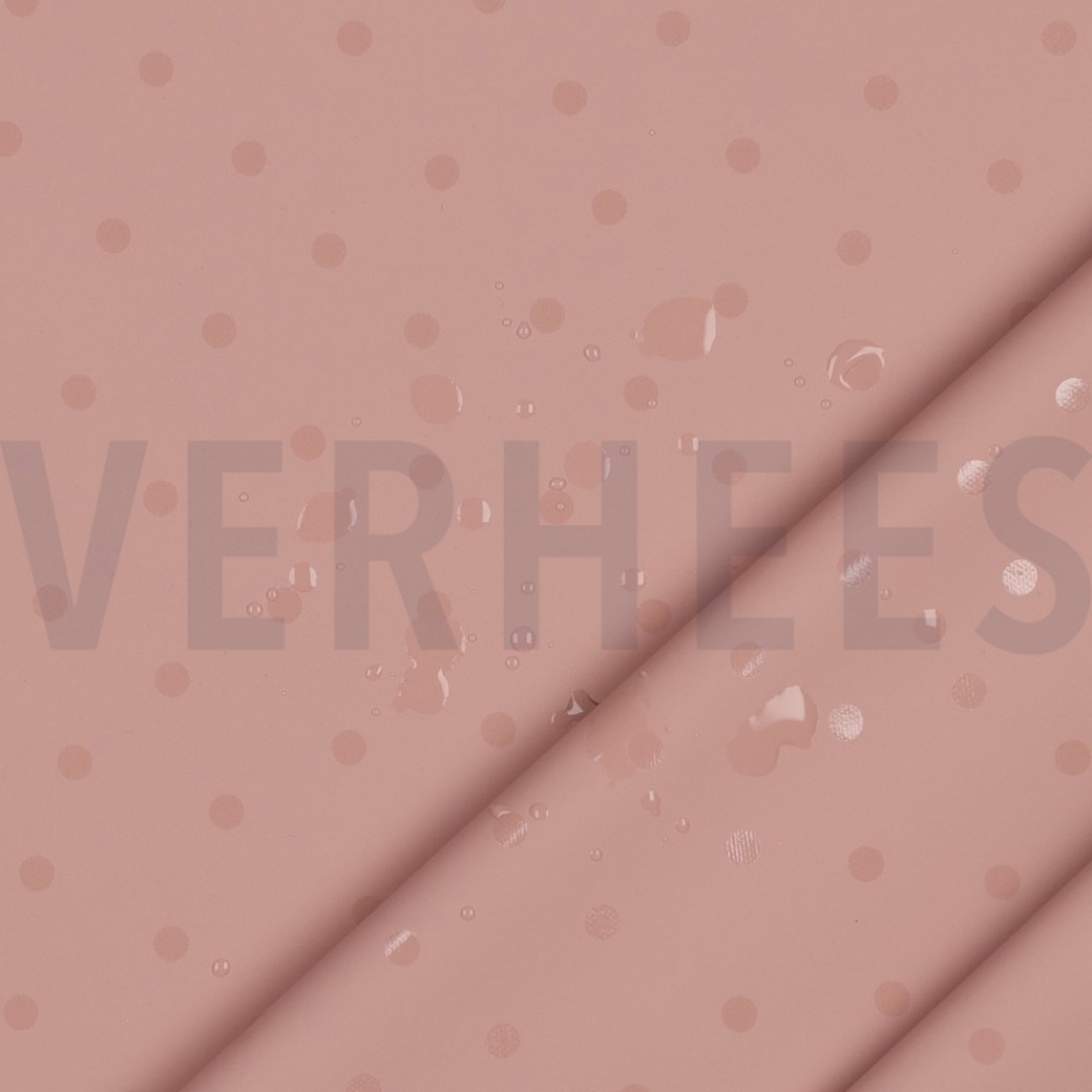 RAINCOAT DOTS PINK #2