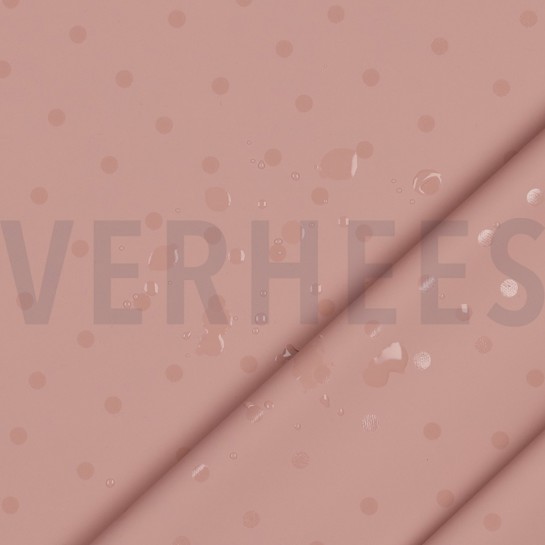 RAINCOAT DOTS PINK #7
