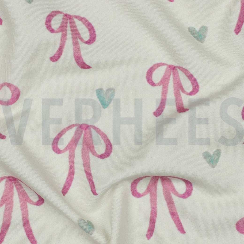 SWEAT DIGITAL BOWS & HEARTS OFF WHITE #2