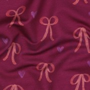 SWEAT DIGITAL BOWS & HEARTS FUCHSIA (thumbnail) #2