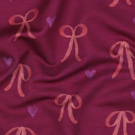 SWEAT DIGITAAL STRIKJES & HARTEN FUCHSIA #7