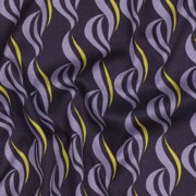 ROSELLA STRETCH ABSTRACT DARK PURPLE (thumbnail) #2