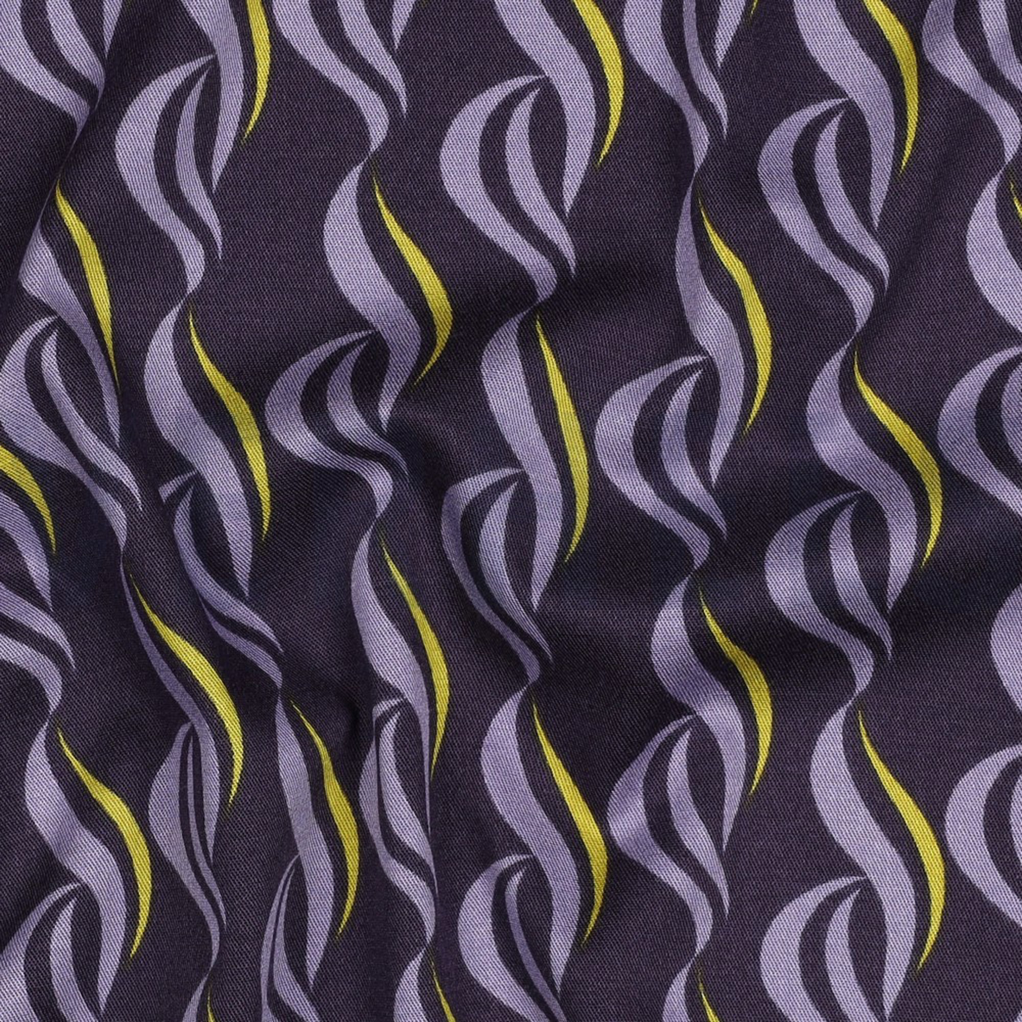 ROSELLA STRETCH ABSTRACT DARK PURPLE (high resolution) #2