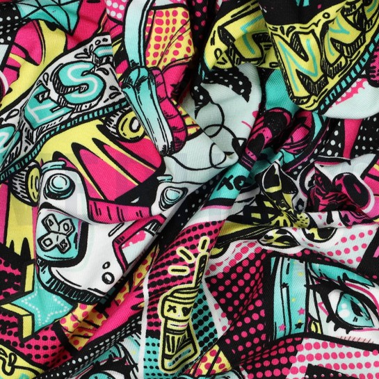 JERSEY DIGITAAL  MANGA MULTICOLOR #7