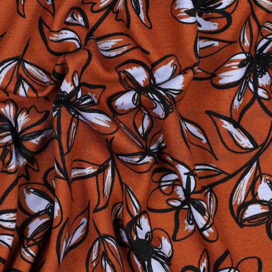 PUNTA DI ROMA FLOWERS CARAMEL #7