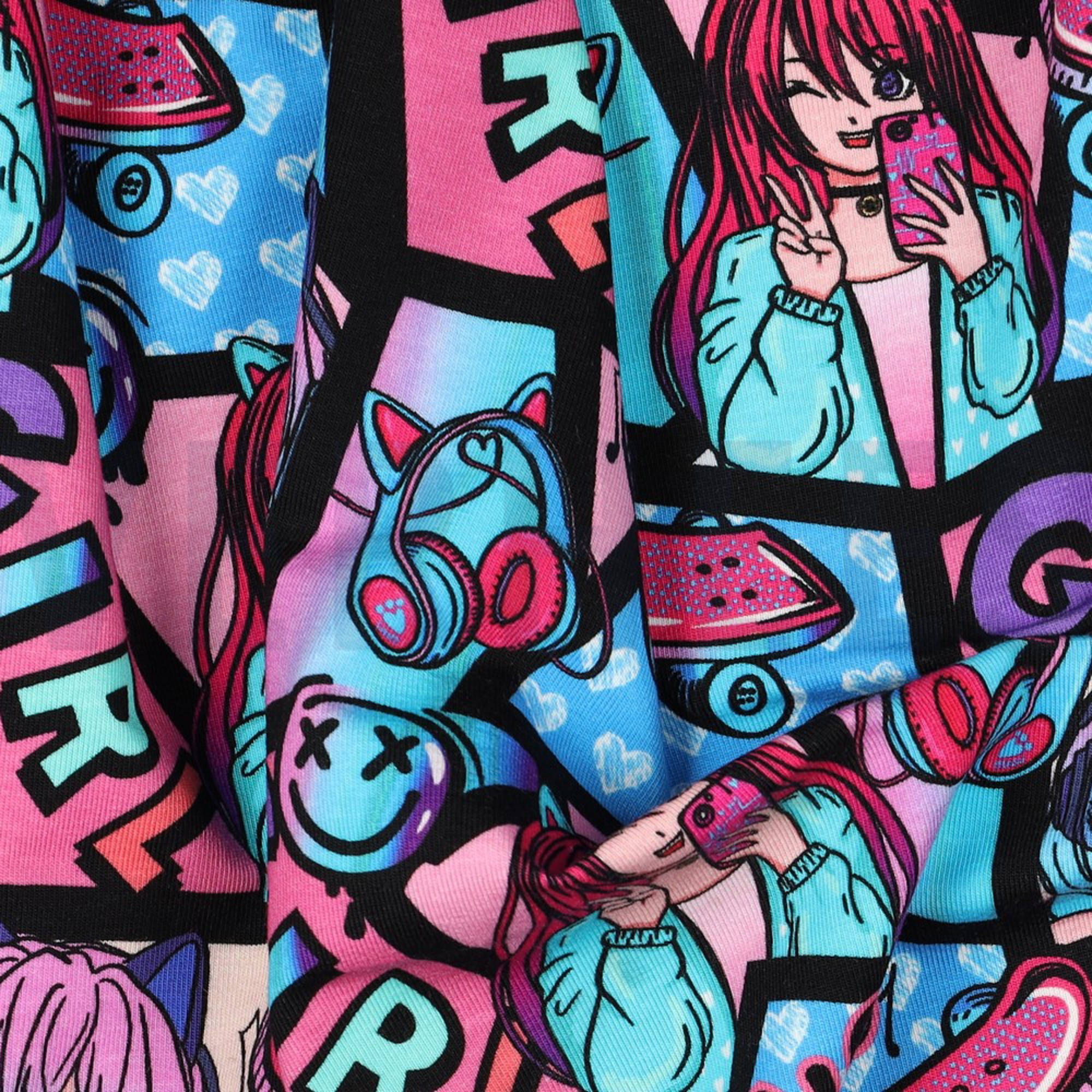 JERSEY DIGITAL MANGA MULTICOLOUR (high resolution) #2