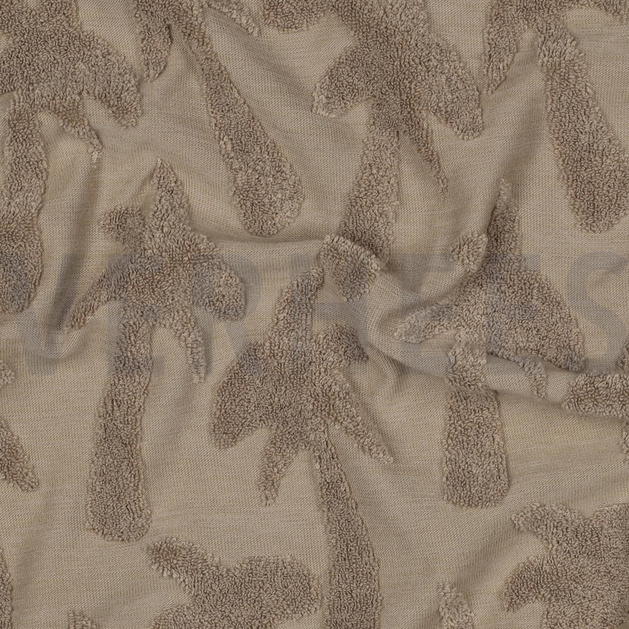 COTTON TOWELLING KNIT PALMTREES SAND (high resolution) #2