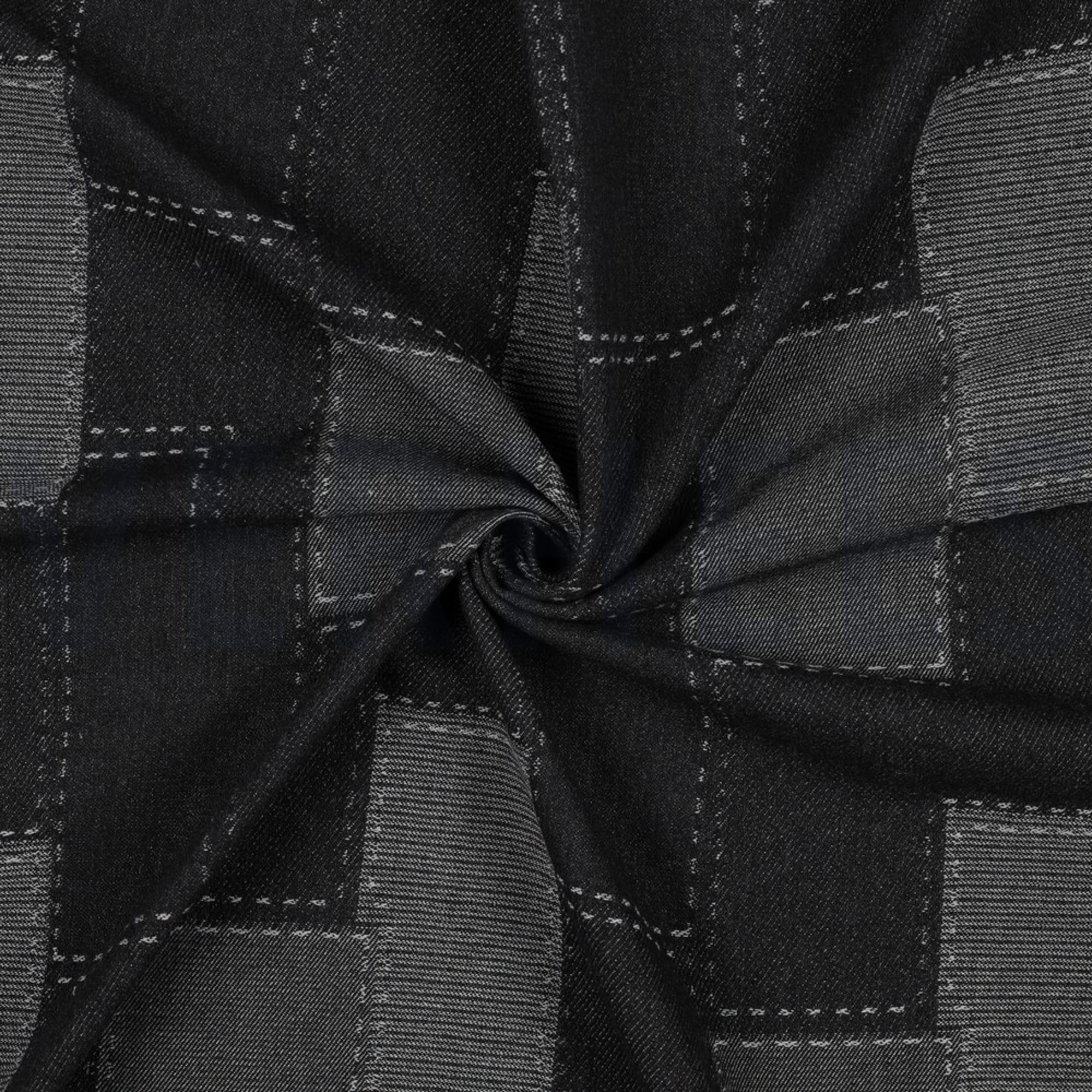 JEANS JACQUARD PATCHWORK BLACK (high resolution) #2