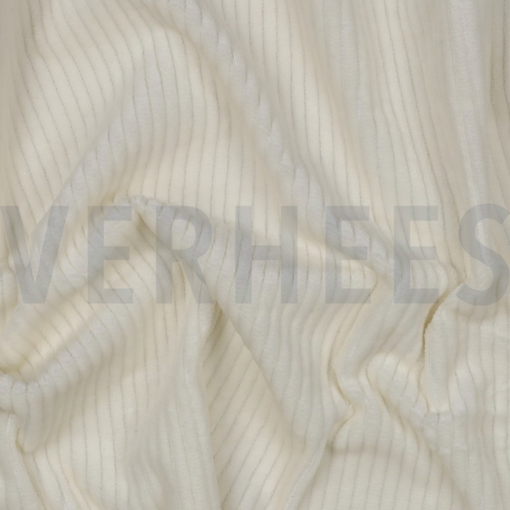 CORDUROY WASHED 6W STRETCH ECRU #2