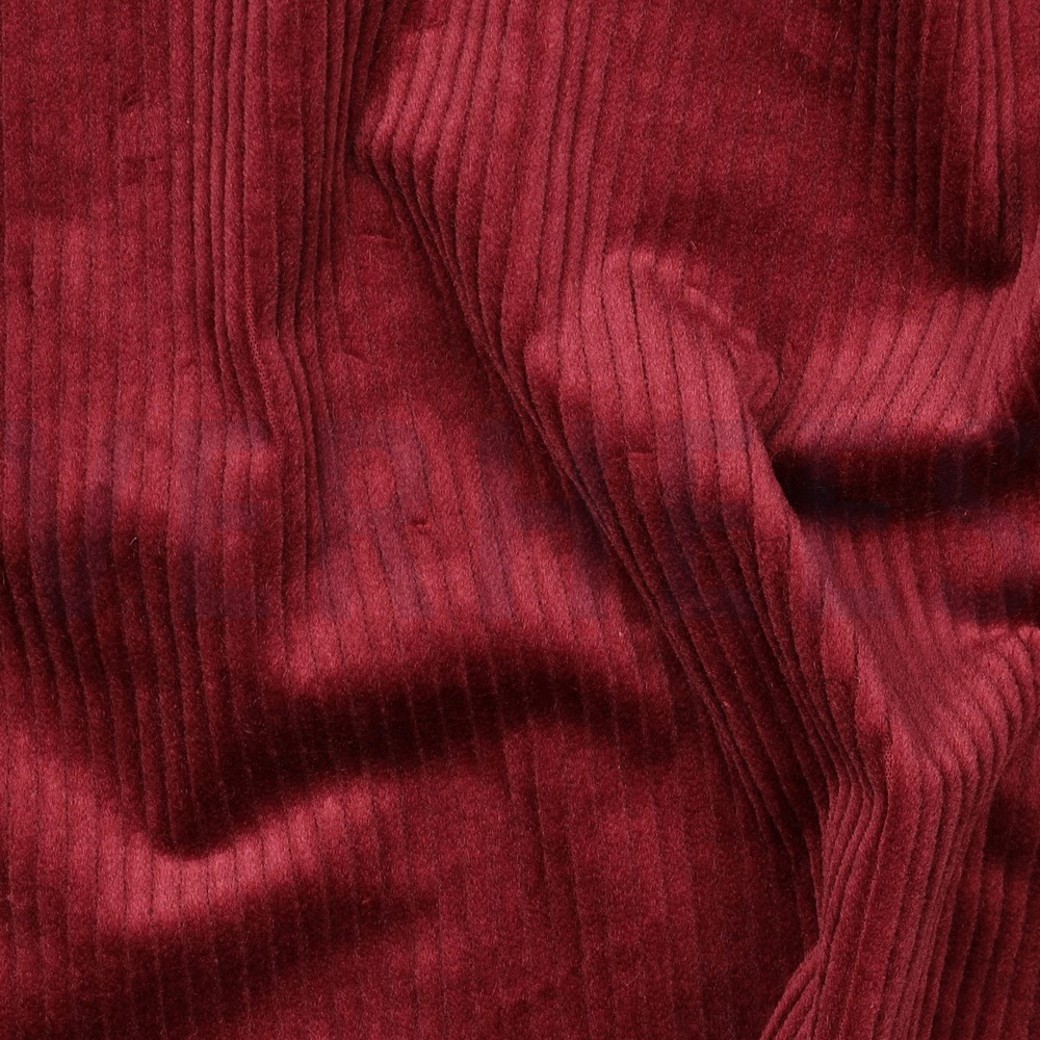 CORDUROY WASHED 6W STRETCH BORDEAUX RED #2
