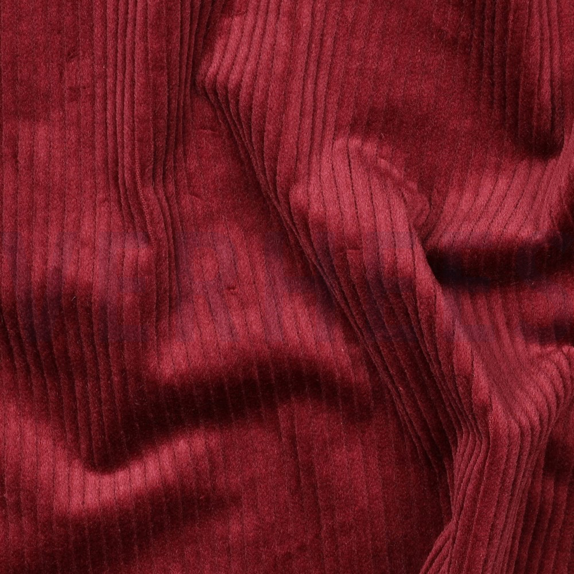 CORDUROY WASHED 6W STRETCH BORDEAUX RED (high resolution) #2