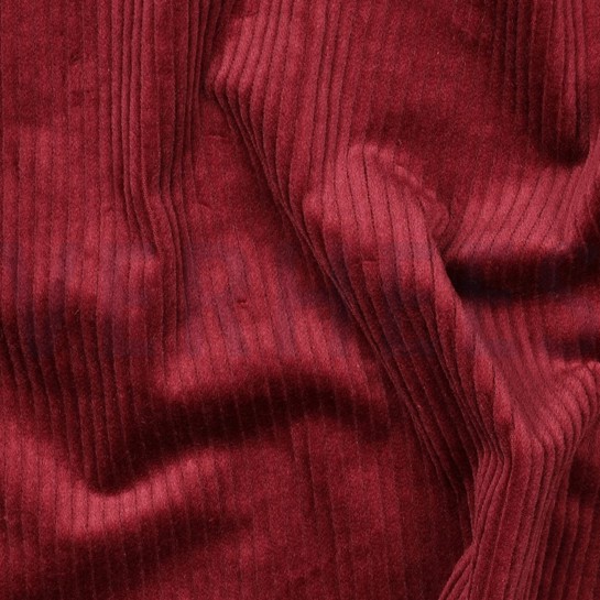 CORD GEWASCHEN 6W STRETCH BORDEAUXROT #7