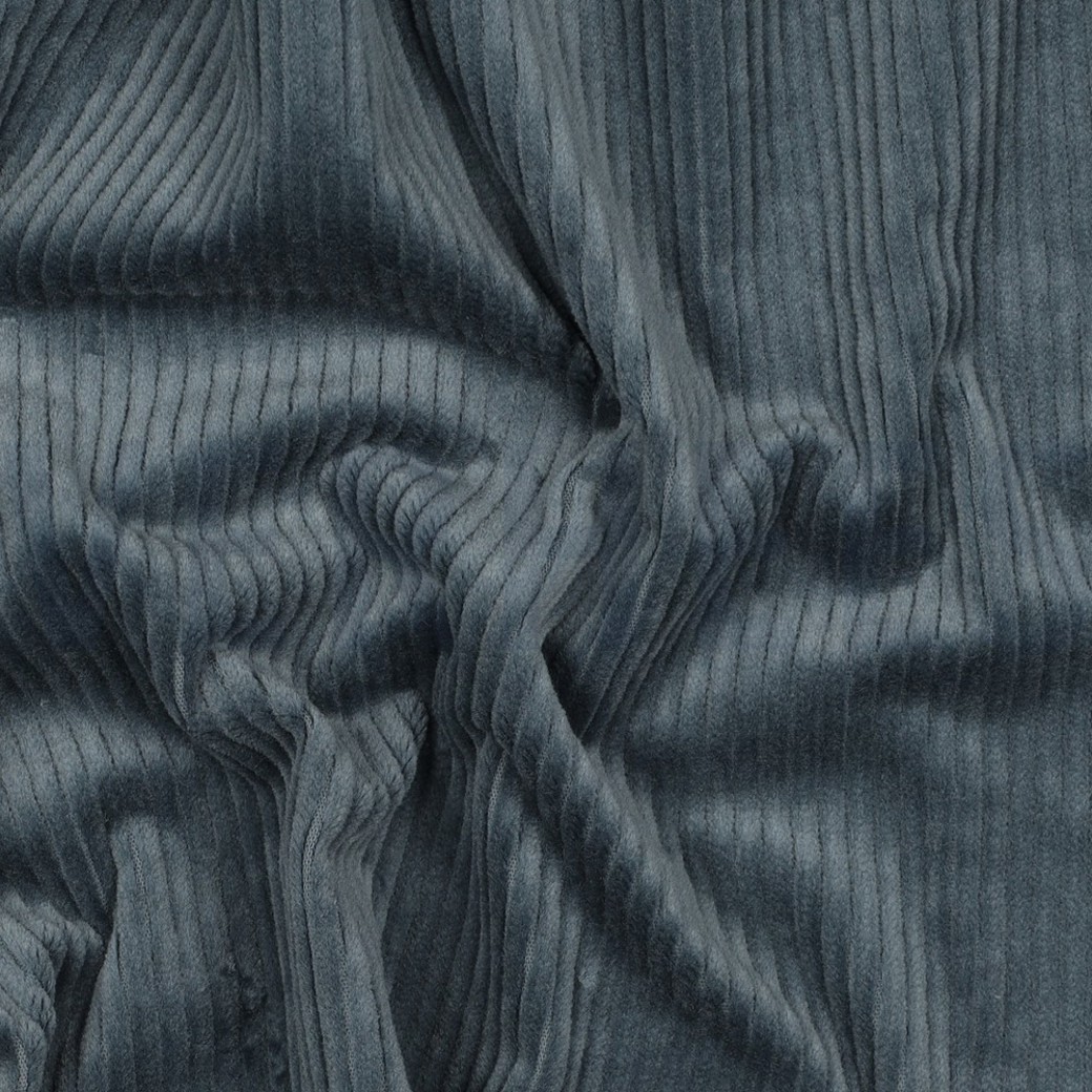 CORDUROY WASHED 6W STRETCH GREY BLUE #2