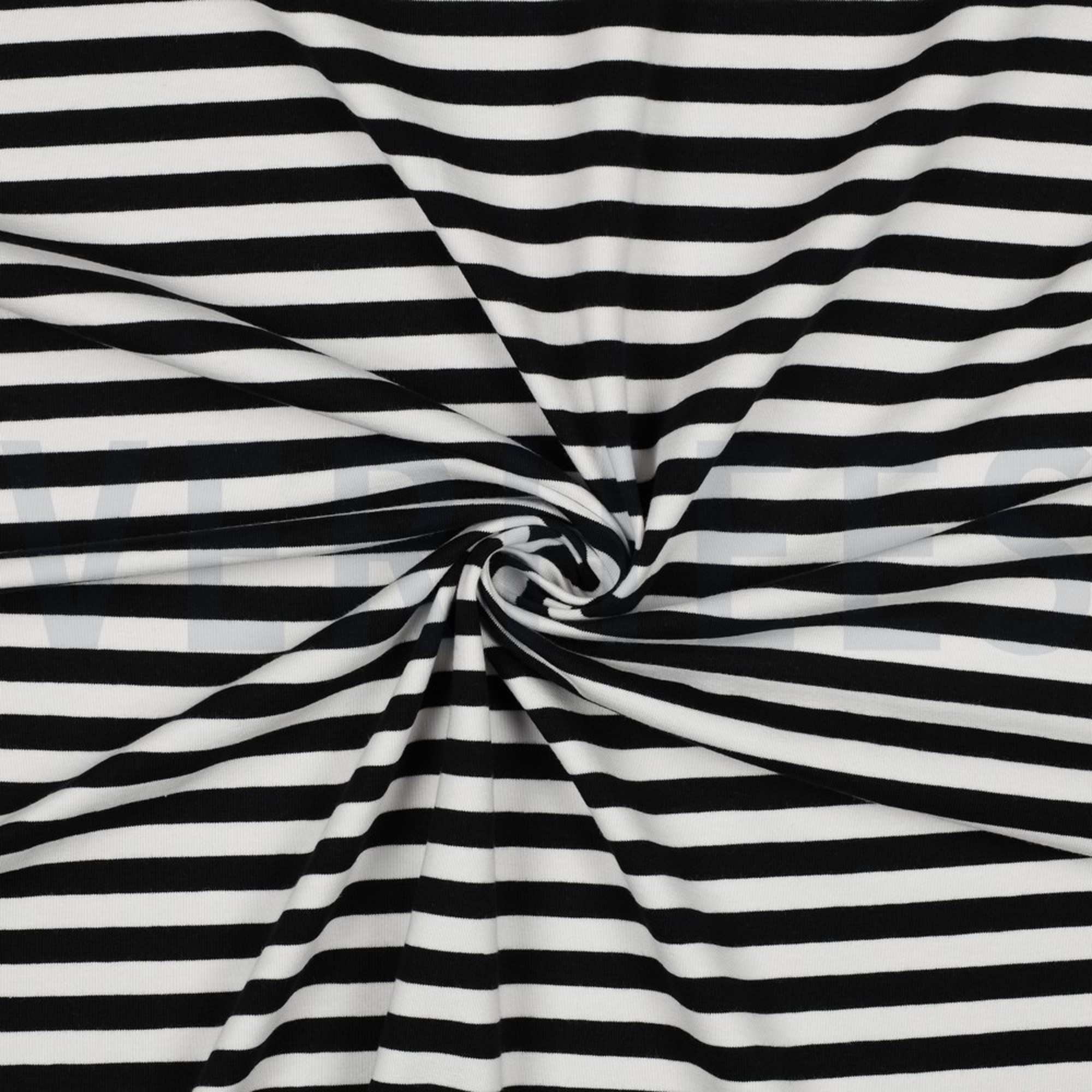 JERSEY YARN DYED STRIPES BLACK (high resolution) #2