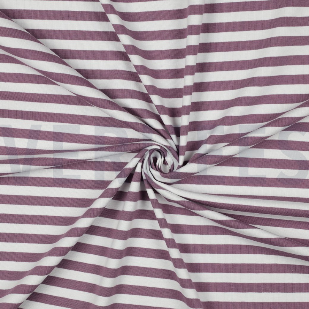 JERSEY YARN DYED STRIPES PURPLE #2