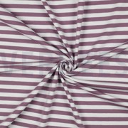 JERSEY YARN DYED STRIPES PURPLE (thumbnail) #2