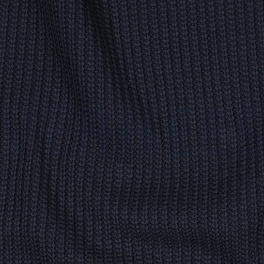 BAUMWOLLE STRICK MARINEBLAU #7