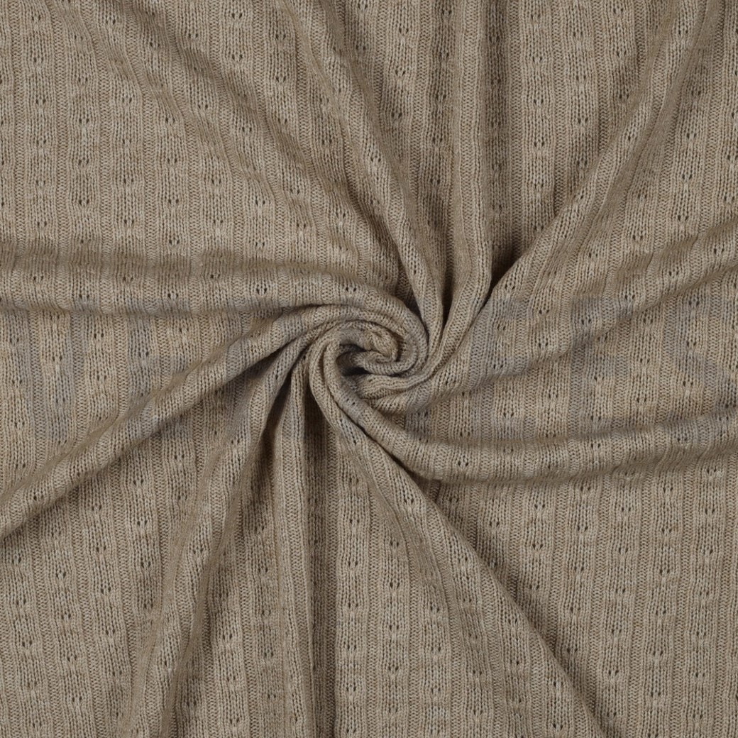 KNITTED CABLE SAND #2