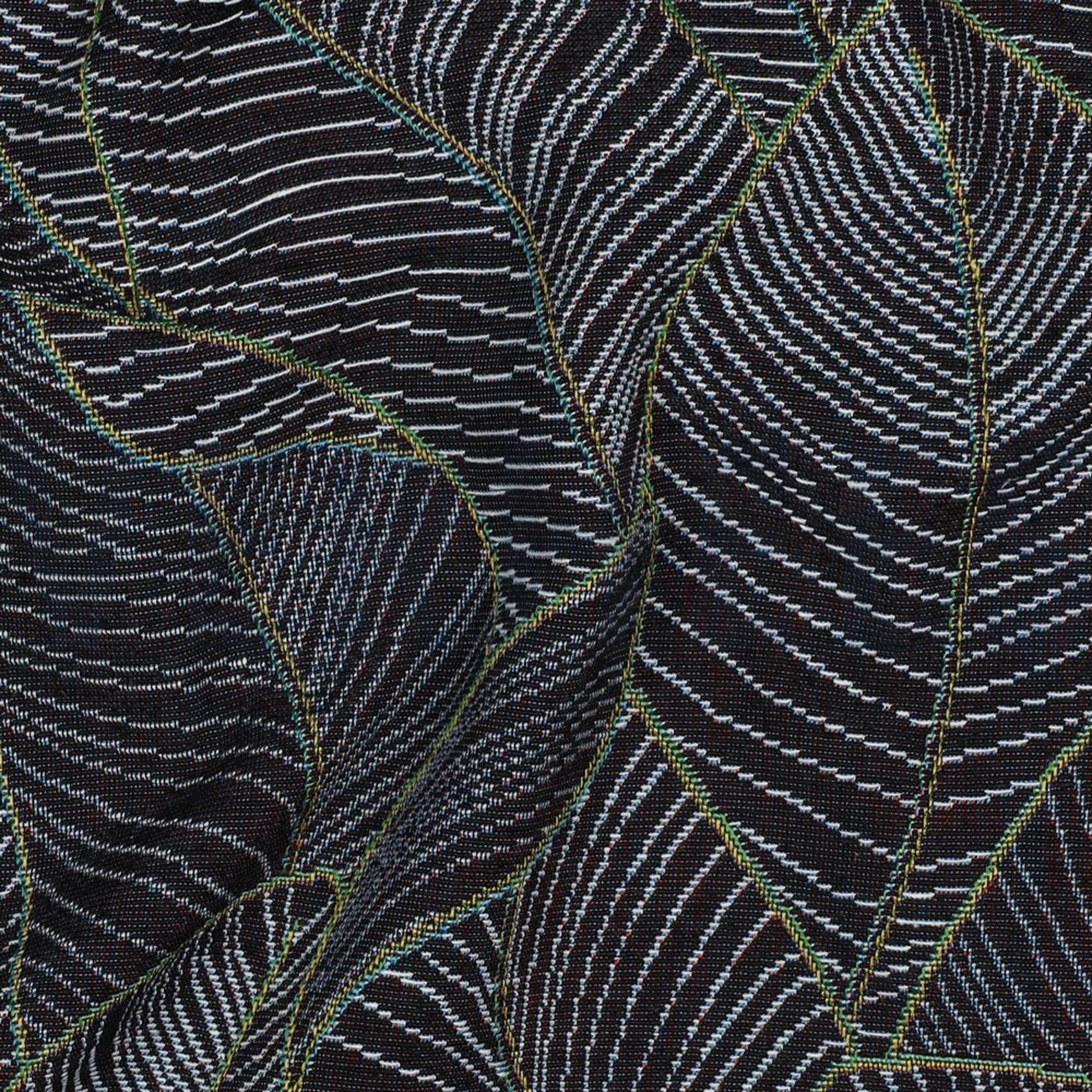 GOBELIN LEAVES DARK BLUE (high resolution) #2