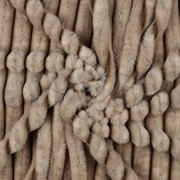 FAUX FUR STRIPES SAND (thumbnail) #2