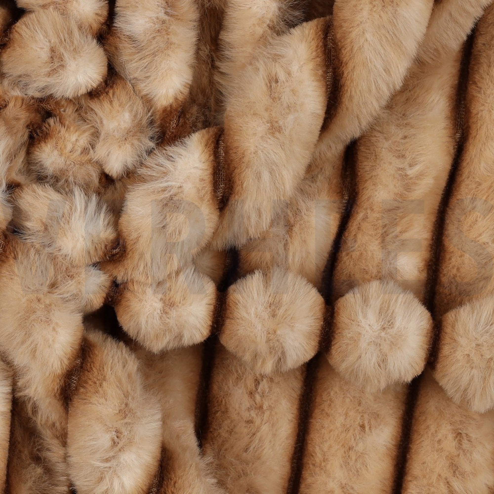 FAUX FUR STRIPES BRONZE (high resolution) #2