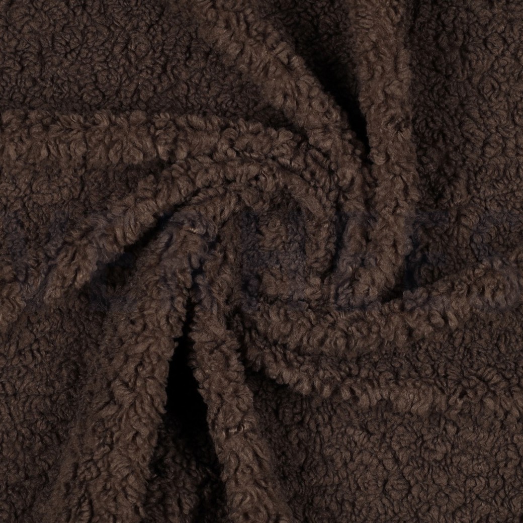 TEDDY BOUCLE DARK BROWN #2