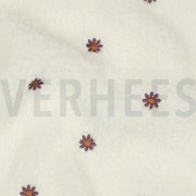 TEDDY EMBROIDERY FLOWERS ECRU (thumbnail) #2