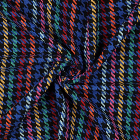 HAHNENTRITT DUNKEL KOBALTBLAU #7