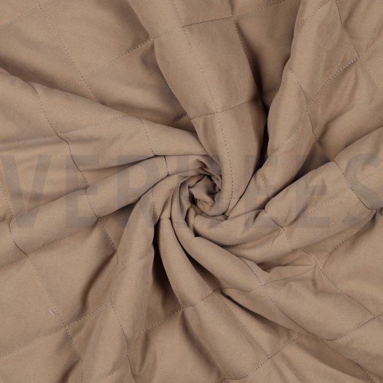 STEPPED FAUX FUR CAPPUCCINO #7