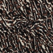 MAGNOLIA STRETCH ANIMAL SKIN BLACK (thumbnail) #2